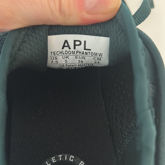 APL Sneakers, Dark Green, Size 7.5 - Picture 5 of 5